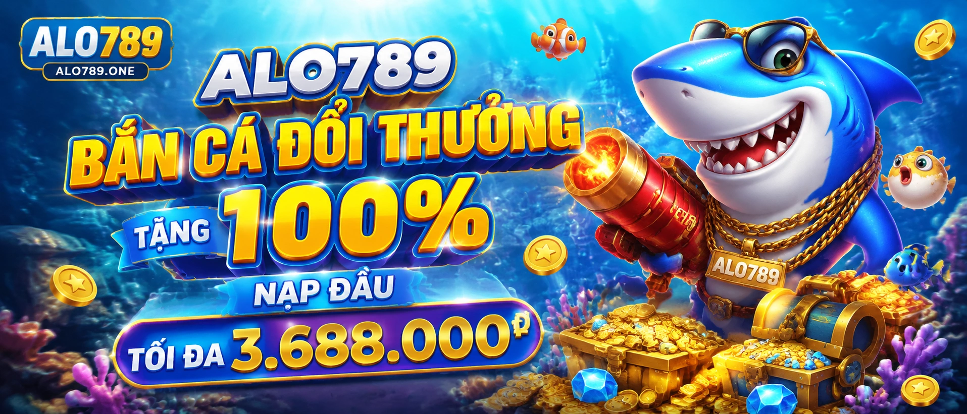 Bắn Cá alo789 mobile web và sảnh đại dương